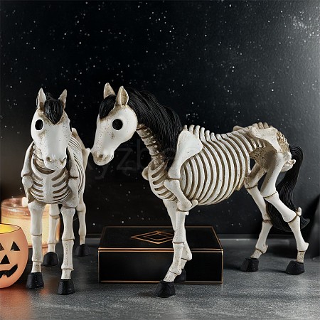 Halloween Resin Skeleton Display Decorations PW-WG0A0AB-02-1