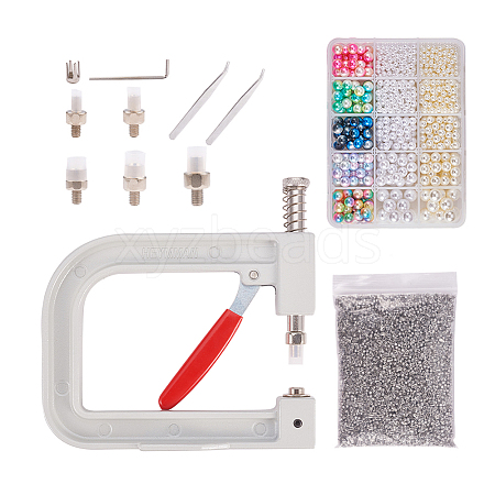 DIY Pearl Rivet Kits DIY-PH0026-60-1