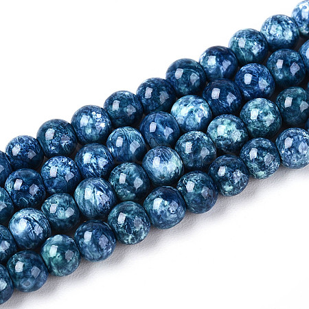 Baking Paint Glass Beads Strands X-DGLA-N016-4mm-10-1