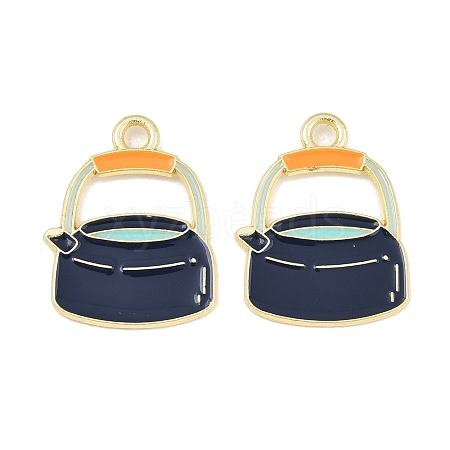 Alloy Enamel Pendants AL-CBA6AEB-05G-02-1