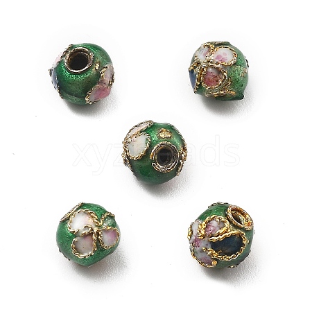 Handmade Cloisonne Beads CLB-O001-M08-02-1