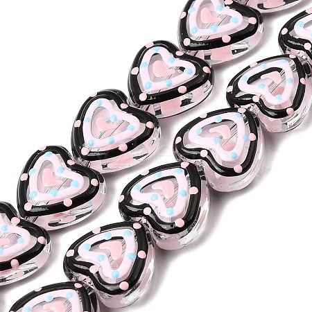 Glass Enamel Beads GLAA-Z021-01D-1