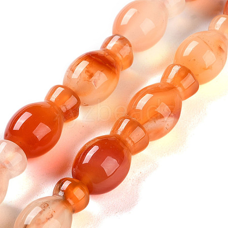 Natural Agate Beads Strands G-H024-E01-01-1
