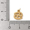 304 Stainless Steel Charms STAS-R001-04G-04-3