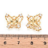 Brass Micro Pave Cubic Zirconia Charms KK-N263-77A-G-3