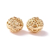 Brass Hollow Beads KK-P226-14CG-2