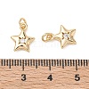 SHEGRACE Brass Clear Cubic Zirconia Pendants XGRQ3K091-526G-3