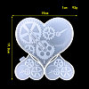 DIY Heart with Gear Wall Decoration Silicone Molds VALE-PW0001-088A-2