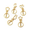 Alloy Swivel Keychain Clasps KEYC-JKC00329-01-1