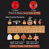   Halloween Theme DIY Jewelry Making Findings Kits DIY-PH0013-51-2