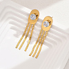 Fashionable Vintage Tassel Stud Earrings for Women OP9629-6-1