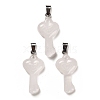 Natural Quartz Crystal Pendants G-M424-01P-05-1