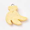 Handmade Polymer Clay Pendants X-CLAY-T012-07-2