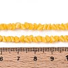 Opaque Glass Beads Strands GLAA-N019-4mm-22-2
