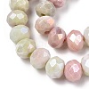 Ombre Effect Dyed Glass Beads Strands GLAA-C023-02-B03-3