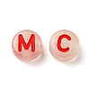 Transparent Luminous Acrylic Beads MACR-D072-04A-3
