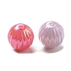 Imitation Jelly and Luminous Acrylic Beads JACR-Q057-06-3