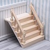 Wood Stairs Ornaments PW-WG76809-01-2