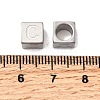 304 Stainless Steel European Beads STAS-D382-02C-P-2