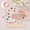 SUNNYCLUE 90Pcs 6 Style Resin Cabochons CRES-SC0001-80-3