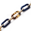Handmade Acrylic Cable Chains AJEW-JB00701-3