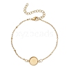 304 Stainless Steel Cable Chain Satellite Chain Bracelet Making BJEW-JB13163-02-2