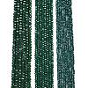 Electroplate Glass Beads Strands EGLA-A034-P4mm-A09-2