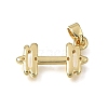 Brass Pendants KK-CBAA632-10G-1