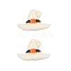 Halloween Theme Opaque Resin Cabochons CRES-M037-07C-02-1