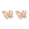 Light Gold Plated Alloy Charms ENAM-T009-03E-2