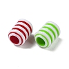 Opaque Acrylic European Beads SACR-P031-12A-2