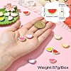 14Pcs 7 Colors Zinc Alloy Enamel Beads FIND-CJ0003-31-8