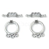 Tibetan Style Alloy Toggle Clasps LS-LF10795Y-NF-2