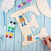 Letter HOME Unfinished Wood Blank Cutouts DIY-X0294-10-4