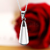 Teardrop Urn Ashes Pendant Necklace BOTT-PW0001-055A-P-4