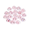 Baking Paint Electroplate Transparent Glass Beads EGLA-Q141-01A-A06-1