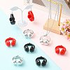 12Pcs 3 Colors Opaque Acrylic Pendants SACR-FS0001-52-5