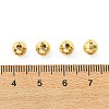SHEGRACE Brass Round Beads XGRPCU042-293G-3
