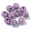 Pave Disco Ball Beads RB-T017-04-01-1