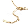 Mother's Day 304 Stainless Steel Ma Ma Link Chains Bracelets for Women BJEW-Q335-01A-G-3