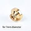 Wax Seal Brass Stamp Head AJEW-WH0130-866-3