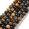 Natural Agate Beads Strands G-M437-B01-01A-1