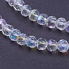 Electroplate Glass Beads Strands LS-EGLA-J042-4mm-AB03-1