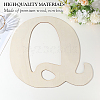 Letter Unfinished MDF Sheets WOOD-WH20012-008Q-7