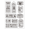 Custom Summer Theme PVC Plastic Clear Stamps DIY-WH0631-0140-6