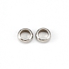 304 Stainless Steel Crimp Beads LS-STAS-WH0029-06D-01-2
