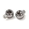304 Stainless Steel Crimp Beads X-STAS-A151-05P-3
