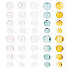 GOMAKERER 20Pcs 20 Styles Handmade Blown Glass Globe Beads GLAA-GO0001-09A-1