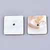 Natural Freshwater Shell Beads X-SHEL-S276-109A-01-2