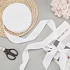 Cotton Cotton Twill Tape Ribbons OCOR-WH0057-30G-01-6